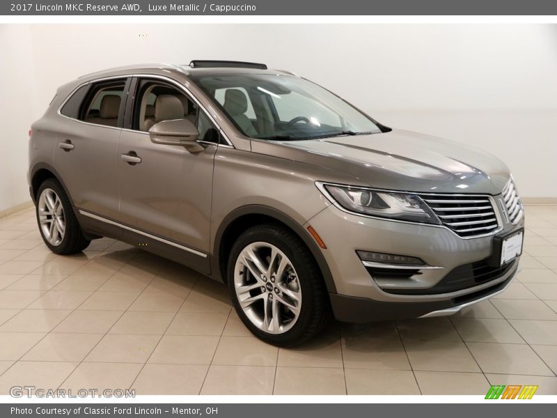Luxe Metallic / Cappuccino 2017 Lincoln MKC Reserve AWD