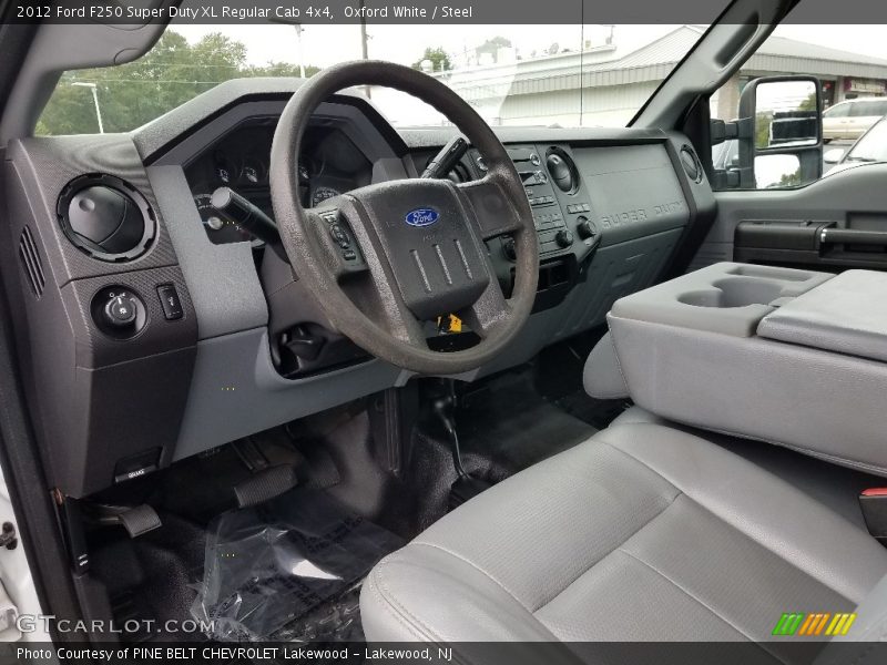 Oxford White / Steel 2012 Ford F250 Super Duty XL Regular Cab 4x4