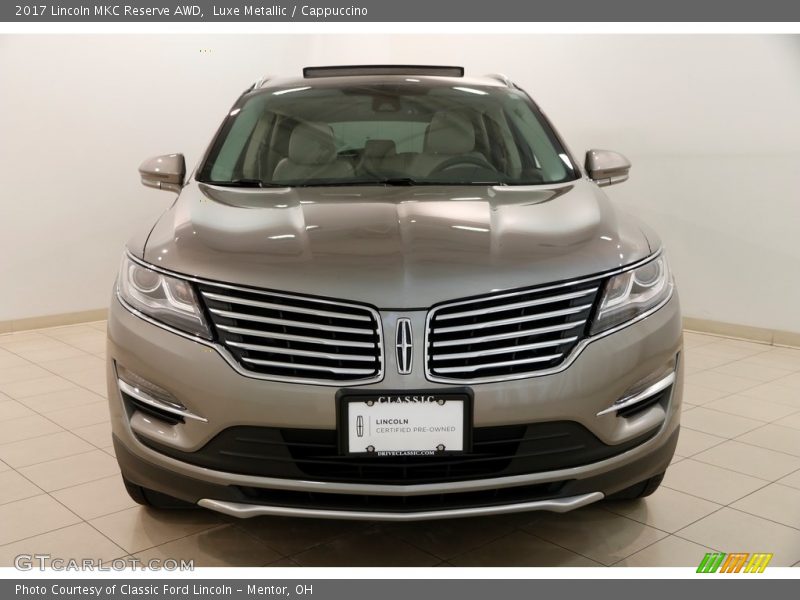 Luxe Metallic / Cappuccino 2017 Lincoln MKC Reserve AWD