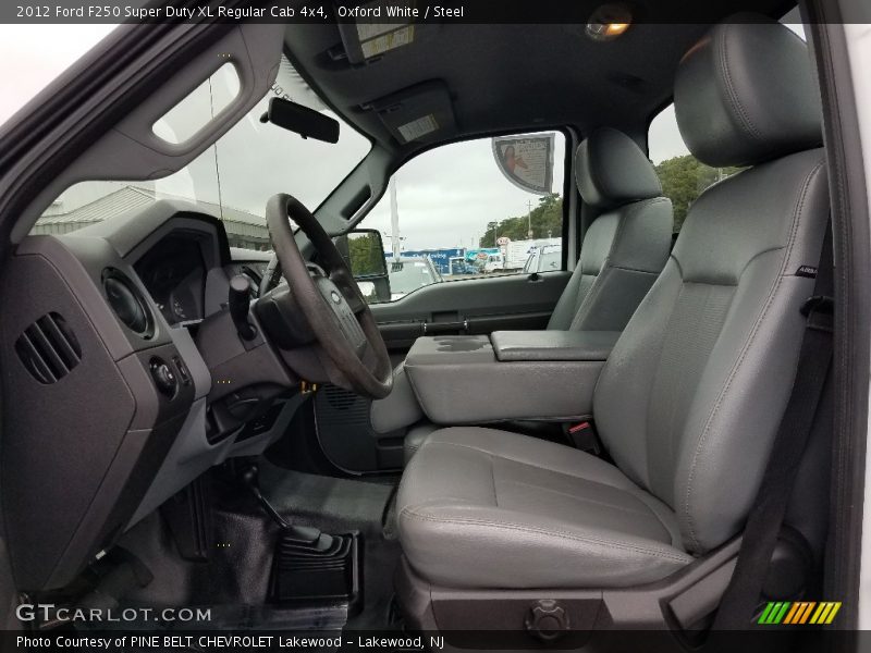 Oxford White / Steel 2012 Ford F250 Super Duty XL Regular Cab 4x4