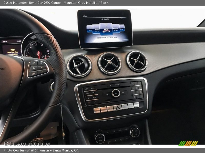 Mountain Grey Metallic / Black 2019 Mercedes-Benz CLA 250 Coupe