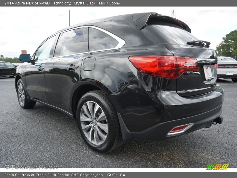 Crystal Black Pearl / Ebony 2014 Acura MDX SH-AWD Technology