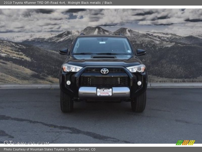 Midnight Black metallic / Black 2019 Toyota 4Runner TRD Off-Road 4x4
