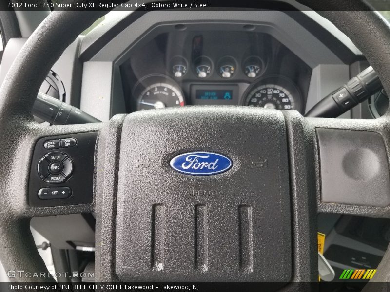 Oxford White / Steel 2012 Ford F250 Super Duty XL Regular Cab 4x4