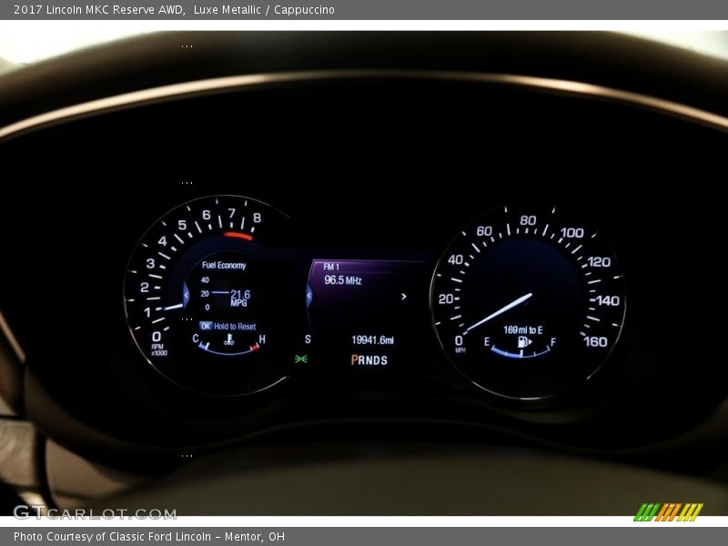 Luxe Metallic / Cappuccino 2017 Lincoln MKC Reserve AWD