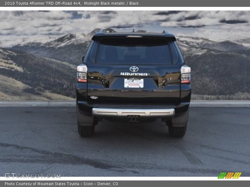 Midnight Black metallic / Black 2019 Toyota 4Runner TRD Off-Road 4x4