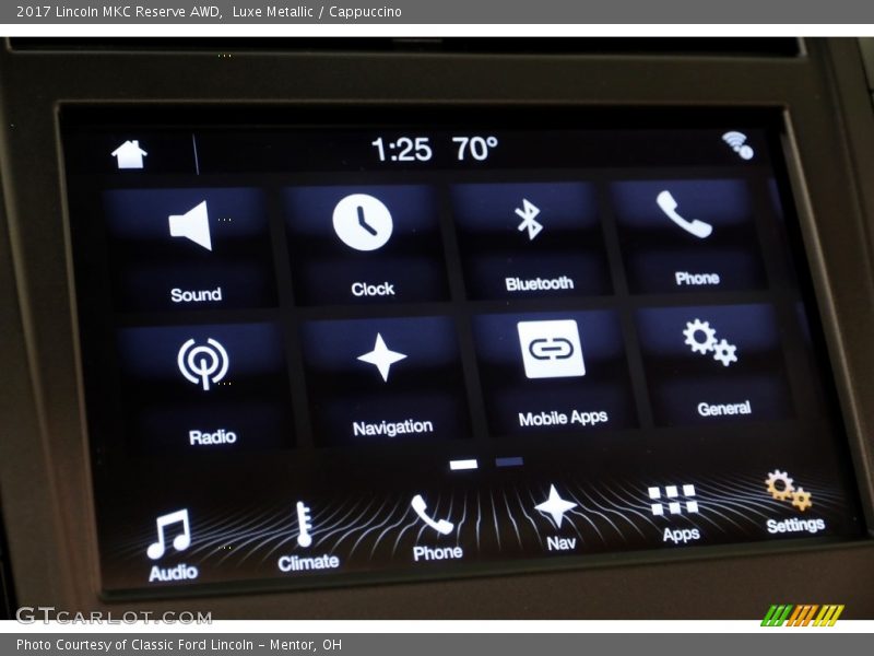 Luxe Metallic / Cappuccino 2017 Lincoln MKC Reserve AWD