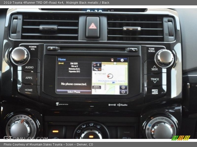 Controls of 2019 4Runner TRD Off-Road 4x4