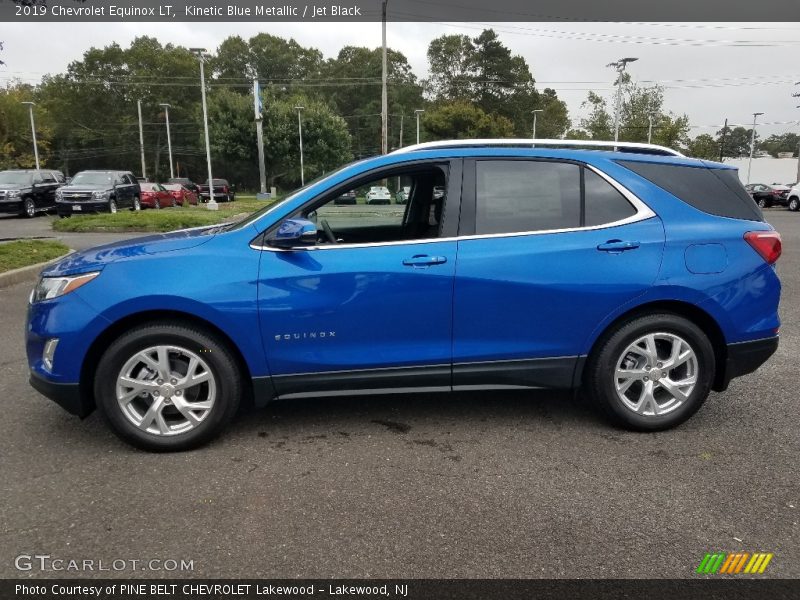 Kinetic Blue Metallic / Jet Black 2019 Chevrolet Equinox LT