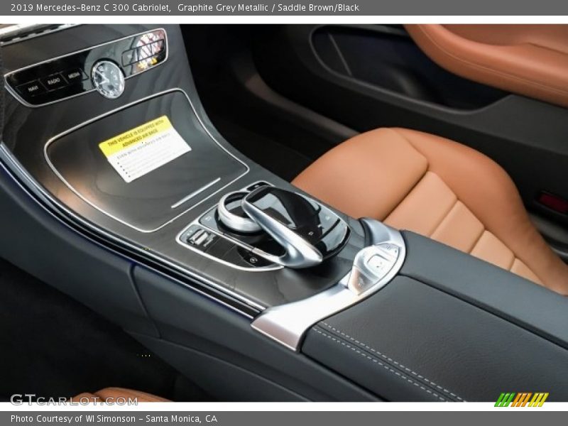 Controls of 2019 C 300 Cabriolet