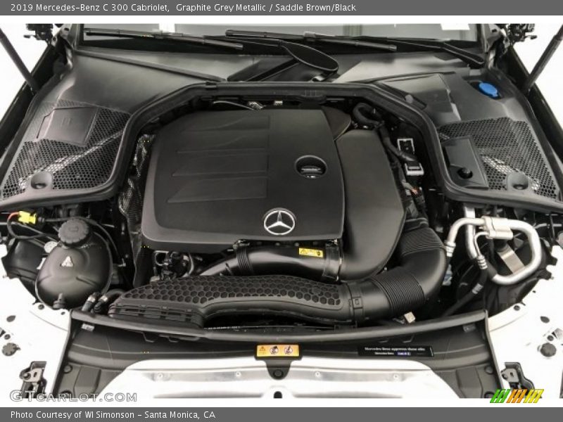  2019 C 300 Cabriolet Engine - 2.0 Liter Turbocharged DOHC 16-Valve VVT 4 Cylinder