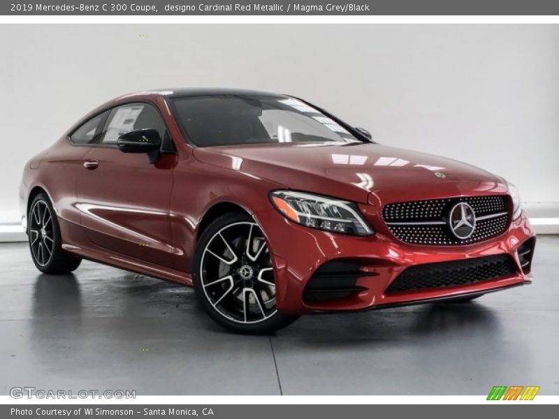 Front 3/4 View of 2019 C 300 Coupe