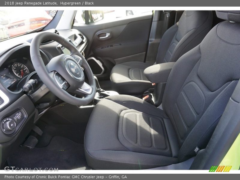 Hypergreen / Black 2018 Jeep Renegade Latitude