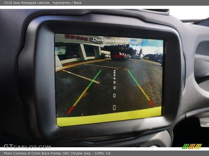 Hypergreen / Black 2018 Jeep Renegade Latitude