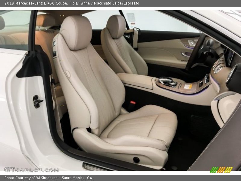 Front Seat of 2019 E 450 Coupe