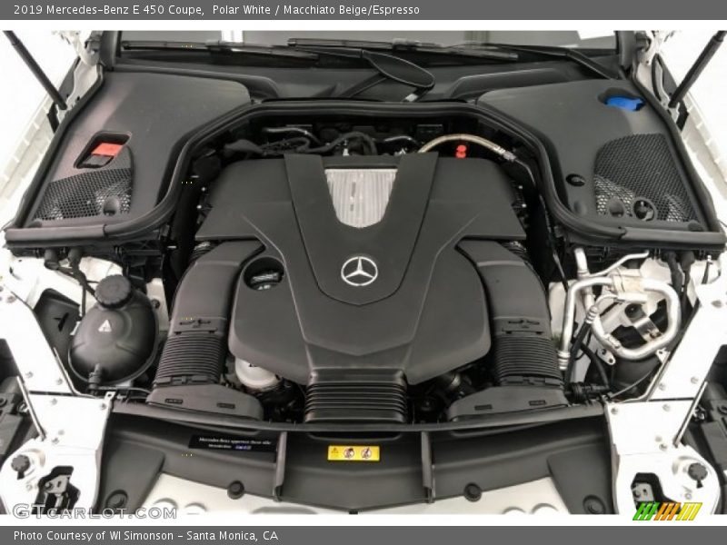  2019 E 450 Coupe Engine - 3.0 Liter Turbocharged DOHC 24-Valve VVT V6