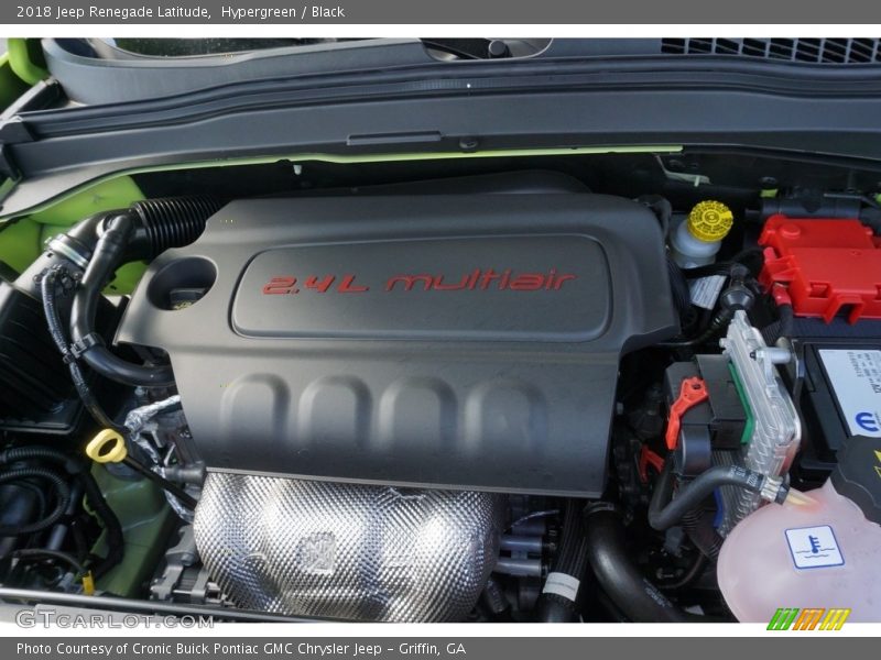 Hypergreen / Black 2018 Jeep Renegade Latitude