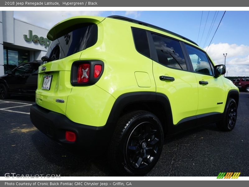 Hypergreen / Black 2018 Jeep Renegade Latitude