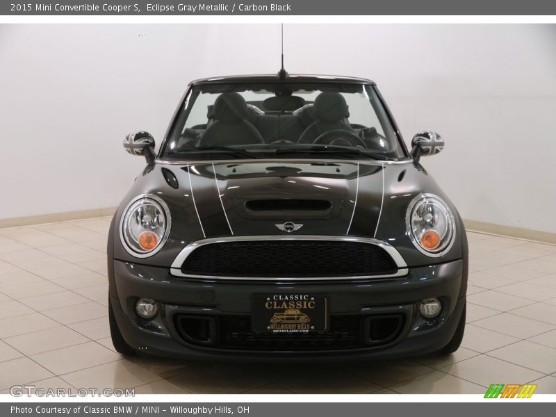 Eclipse Gray Metallic / Carbon Black 2015 Mini Convertible Cooper S