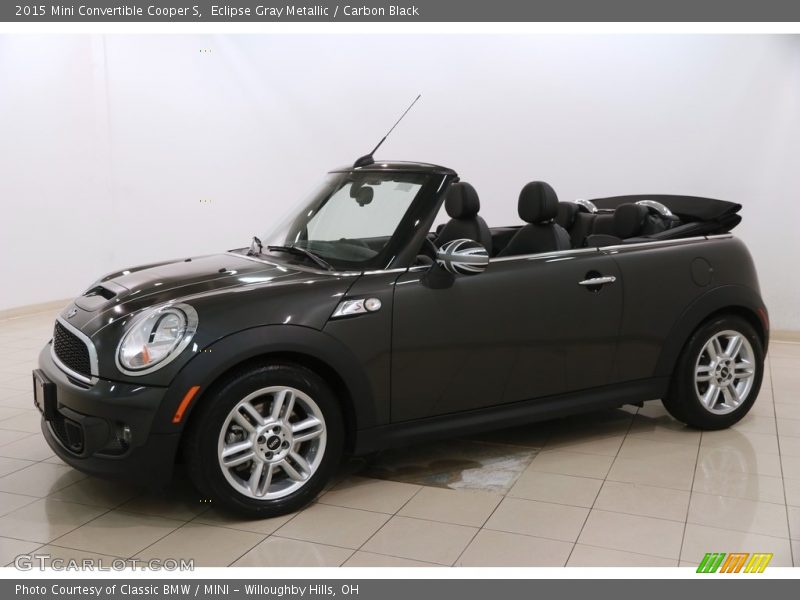 Eclipse Gray Metallic / Carbon Black 2015 Mini Convertible Cooper S