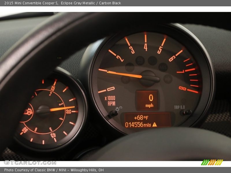 Eclipse Gray Metallic / Carbon Black 2015 Mini Convertible Cooper S