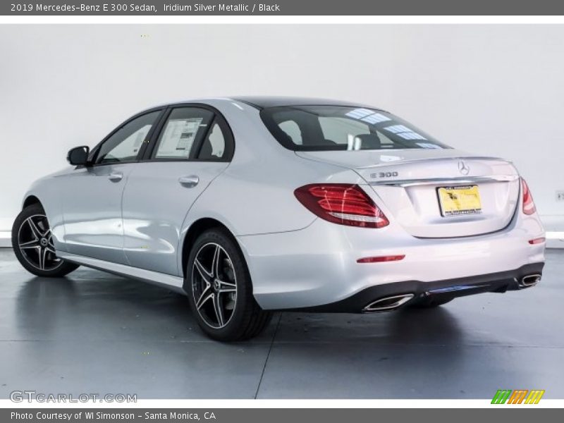 Iridium Silver Metallic / Black 2019 Mercedes-Benz E 300 Sedan