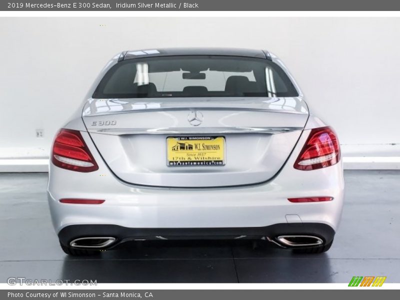 Iridium Silver Metallic / Black 2019 Mercedes-Benz E 300 Sedan