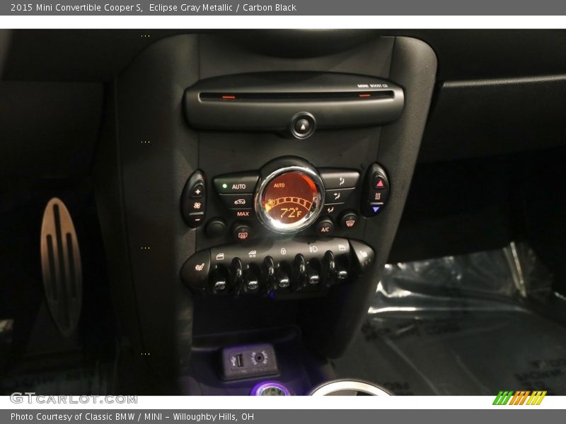 Eclipse Gray Metallic / Carbon Black 2015 Mini Convertible Cooper S