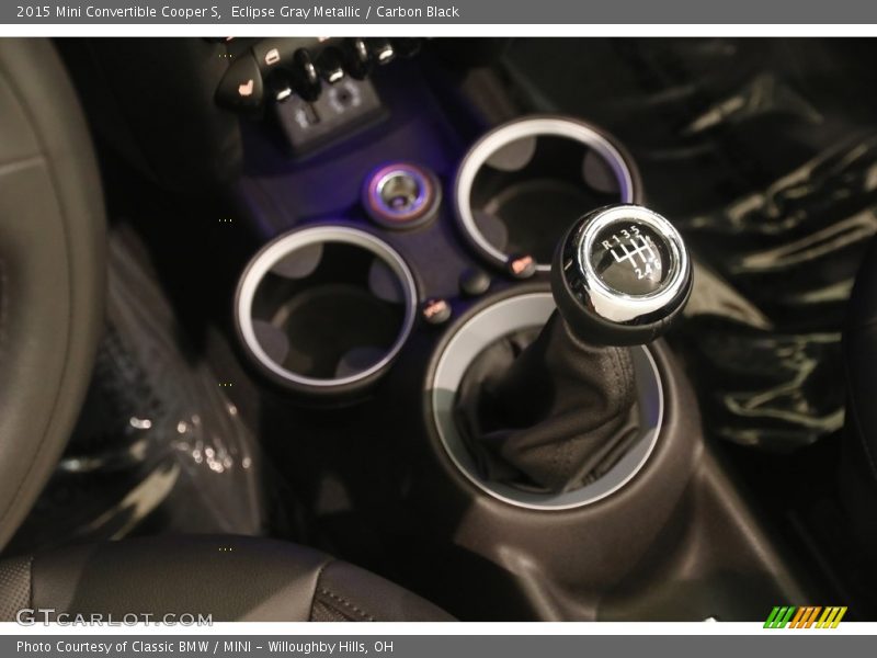 Eclipse Gray Metallic / Carbon Black 2015 Mini Convertible Cooper S