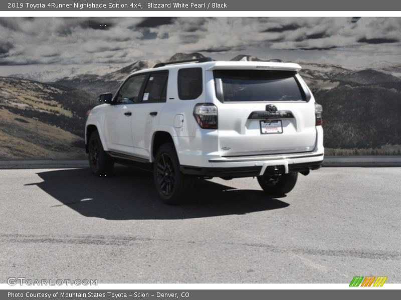 Blizzard White Pearl / Black 2019 Toyota 4Runner Nightshade Edition 4x4