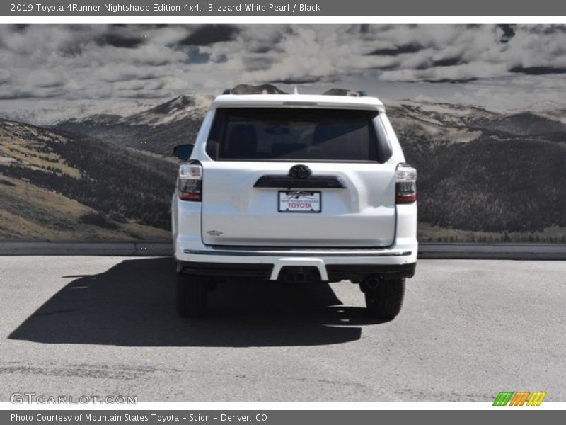 Blizzard White Pearl / Black 2019 Toyota 4Runner Nightshade Edition 4x4