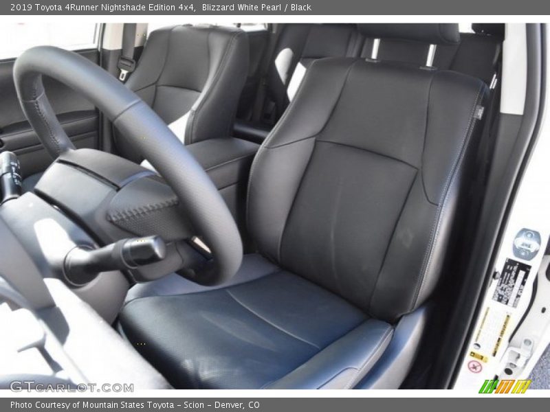 Blizzard White Pearl / Black 2019 Toyota 4Runner Nightshade Edition 4x4