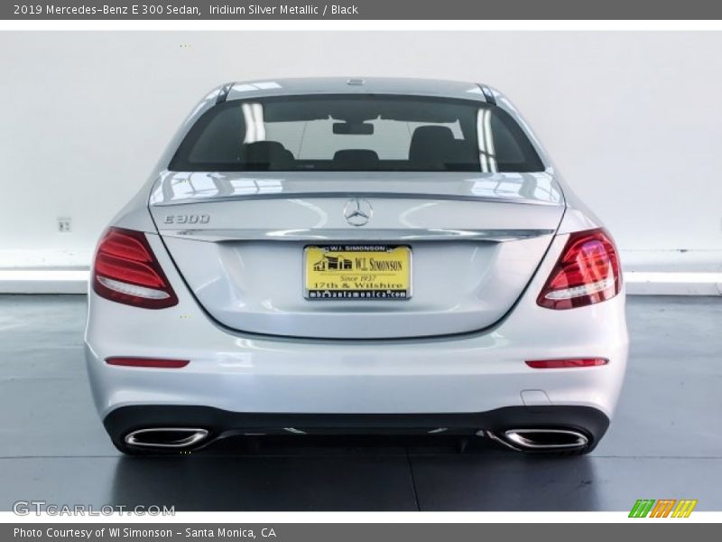 Iridium Silver Metallic / Black 2019 Mercedes-Benz E 300 Sedan
