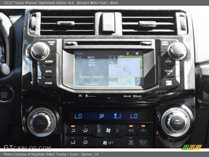 Blizzard White Pearl / Black 2019 Toyota 4Runner Nightshade Edition 4x4