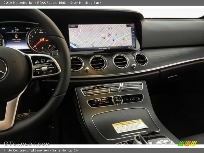 Iridium Silver Metallic / Black 2019 Mercedes-Benz E 300 Sedan