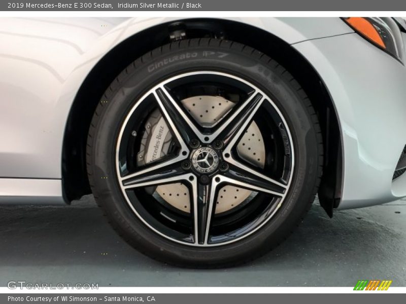 Iridium Silver Metallic / Black 2019 Mercedes-Benz E 300 Sedan