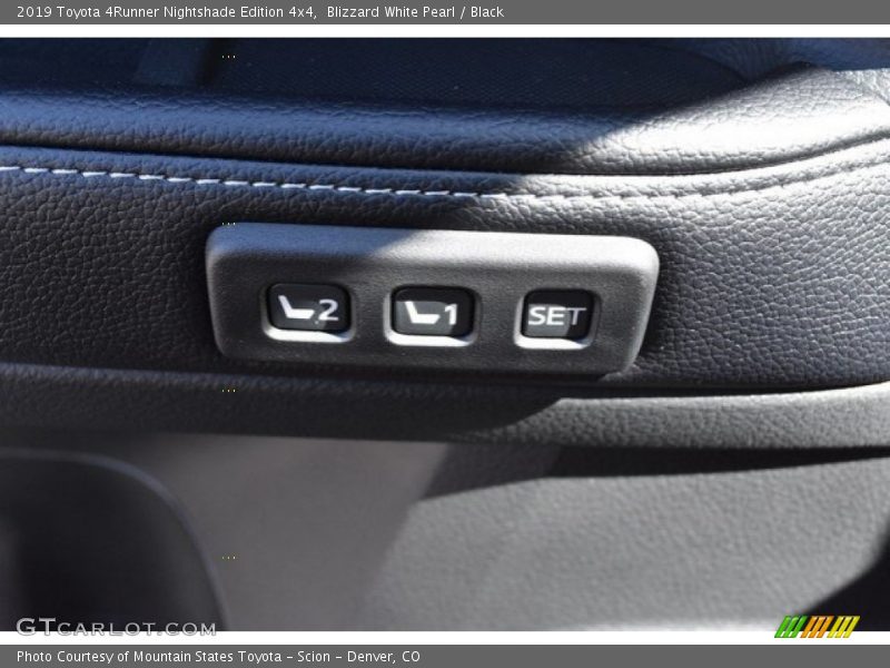 Blizzard White Pearl / Black 2019 Toyota 4Runner Nightshade Edition 4x4