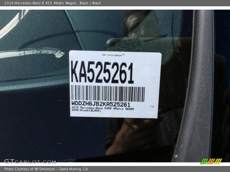 Black / Black 2019 Mercedes-Benz E 450 4Matic Wagon