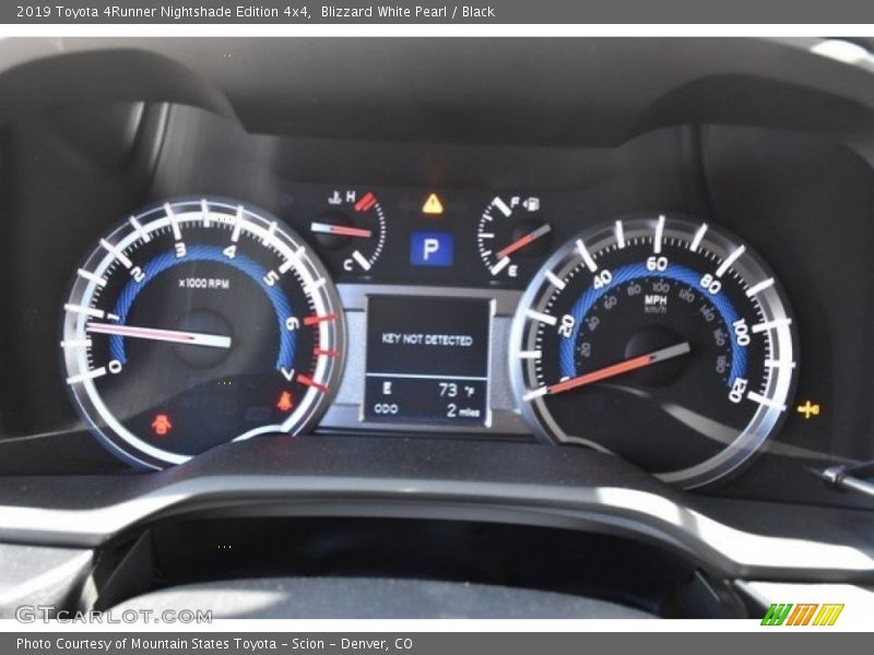 Blizzard White Pearl / Black 2019 Toyota 4Runner Nightshade Edition 4x4