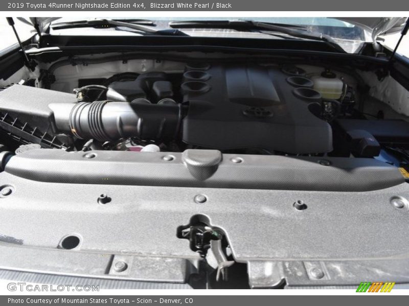 Blizzard White Pearl / Black 2019 Toyota 4Runner Nightshade Edition 4x4