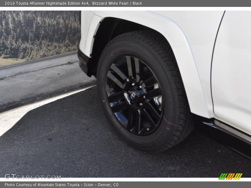 Blizzard White Pearl / Black 2019 Toyota 4Runner Nightshade Edition 4x4