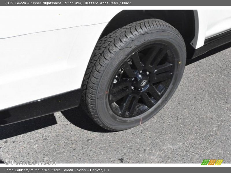 Blizzard White Pearl / Black 2019 Toyota 4Runner Nightshade Edition 4x4
