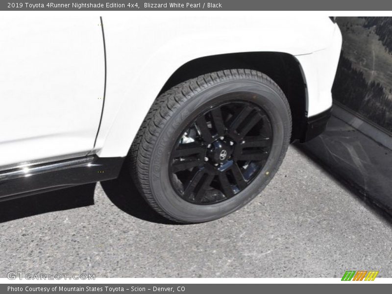 Blizzard White Pearl / Black 2019 Toyota 4Runner Nightshade Edition 4x4