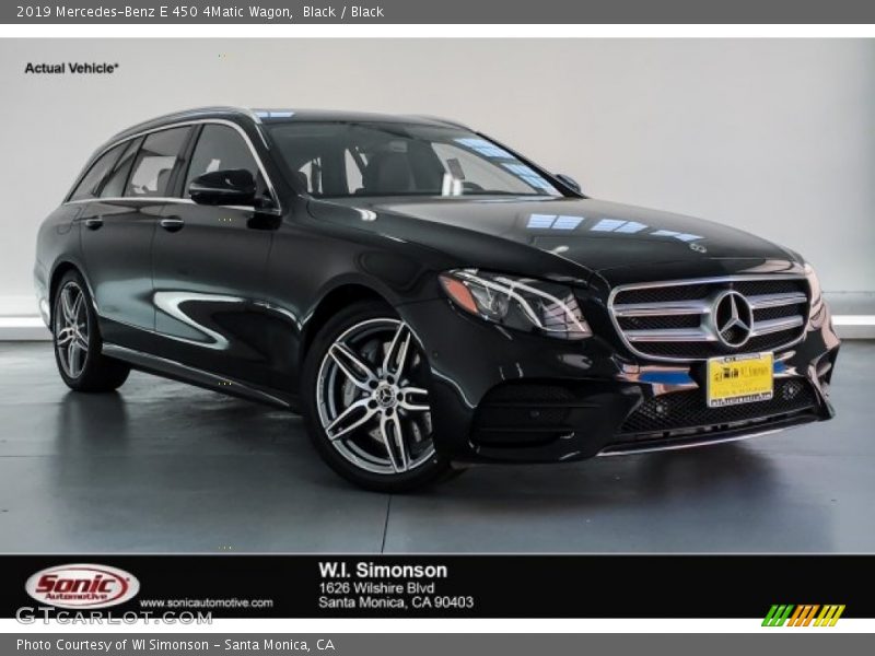 Black / Black 2019 Mercedes-Benz E 450 4Matic Wagon