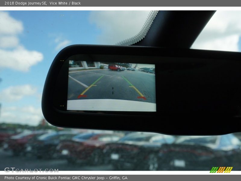 Vice White / Black 2018 Dodge Journey SE