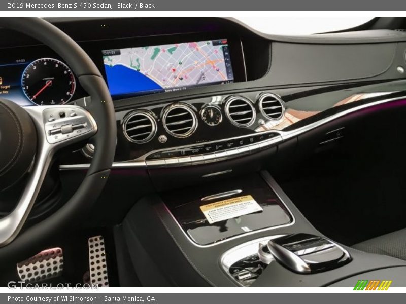 Dashboard of 2019 S 450 Sedan