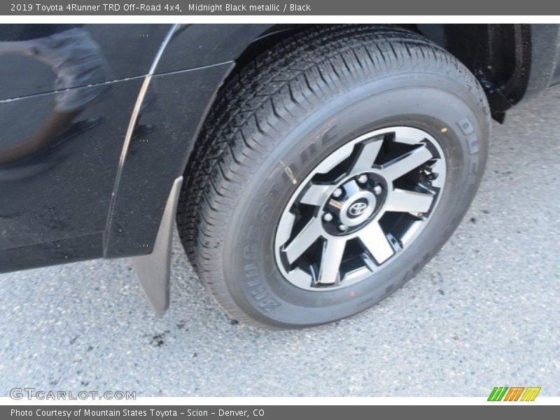 Midnight Black metallic / Black 2019 Toyota 4Runner TRD Off-Road 4x4