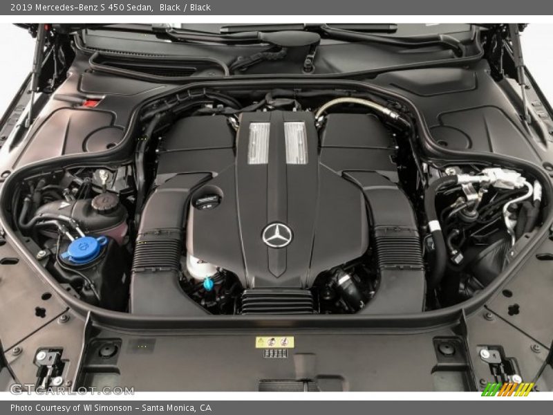  2019 S 450 Sedan Engine - 3.0 Liter DI biturbo DOHC 24-Valve VVT V6