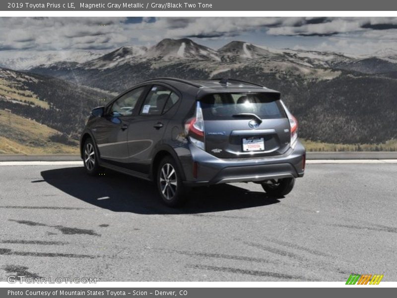  2019 Prius c LE Magnetic Gray Metallic