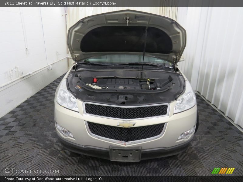 Gold Mist Metallic / Ebony/Ebony 2011 Chevrolet Traverse LT
